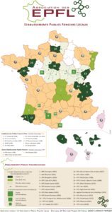 Carte des EPF