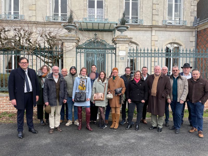 Le premier conseil d’administration 2024 à SAINT-BENOIT-SUR-LOIRE